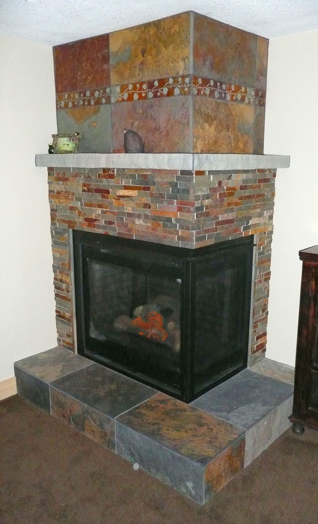 fireplace